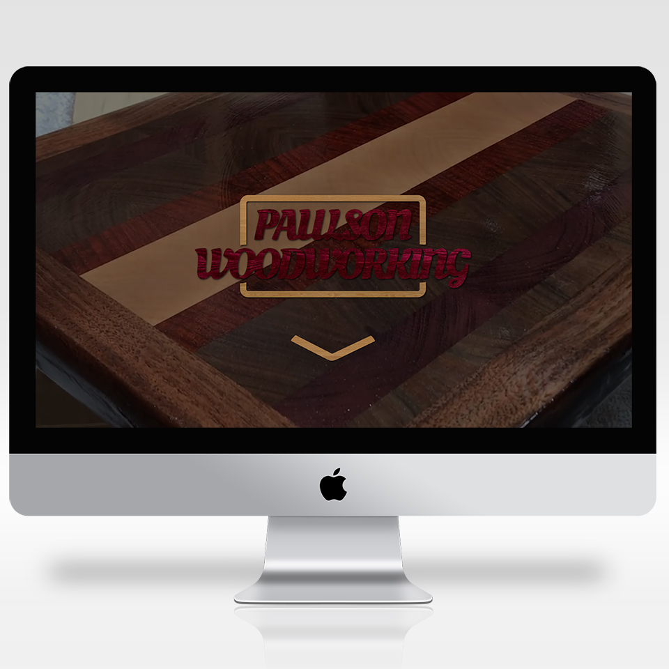 Lucas Hauptmann Carpentry Homepage Screenshot